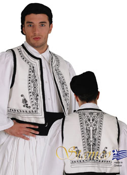 Greek Traditional Vests : greek-traditional-cosumes.com